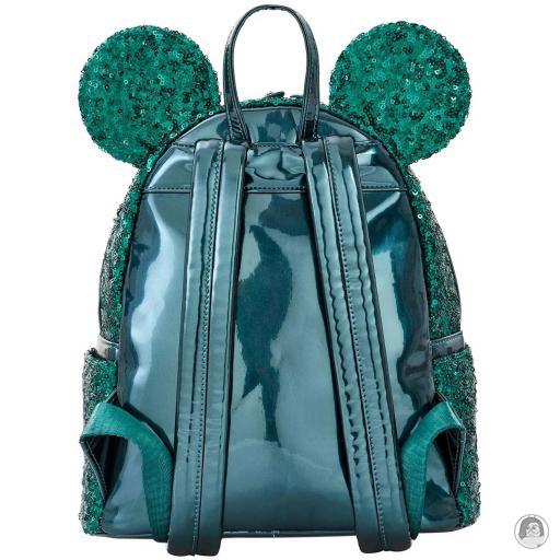 Loungefly Mini sac à dos Minnie Mouse Sequin Vert Mickey Mouse (Disney) (Mickey Mouse (Disney))