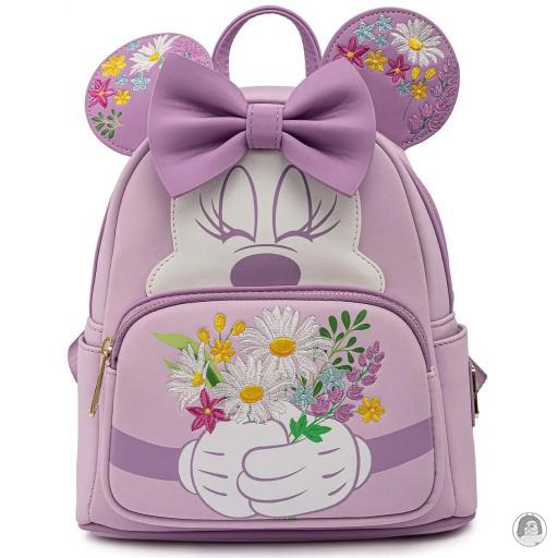 Loungefly Cosplay Mini sac à dos Minnie tenant des Fleurs Mickey Mouse (Disney)