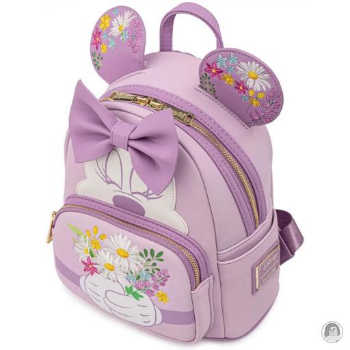 Loungefly Mini sac à dos Minnie tenant des Fleurs Mickey Mouse (Disney) (Mickey Mouse (Disney))