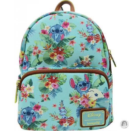 Loungefly Lilo et Stitch (Disney) Mini sac à dos Mint Floral Lilo et Stitch (Disney)