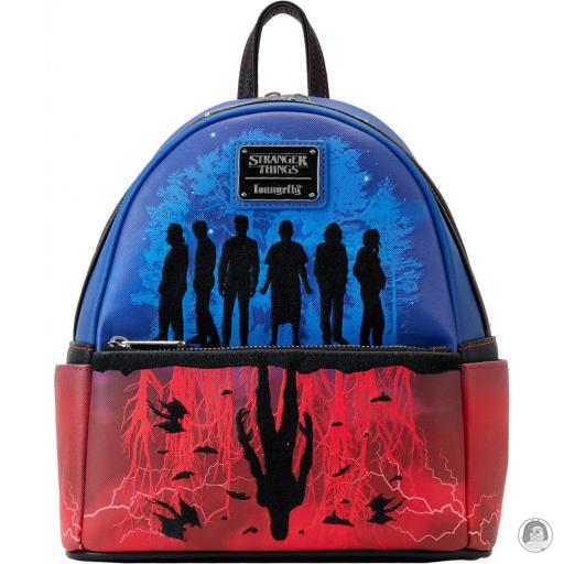 Loungefly Mini sac à dos Le Monde à l'Envers Ombres Stranger Things (Stranger Things)