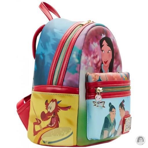 Loungefly Mini sac à dos Mulan Scène de Princesse Mulan (Disney) (Mulan (Disney))