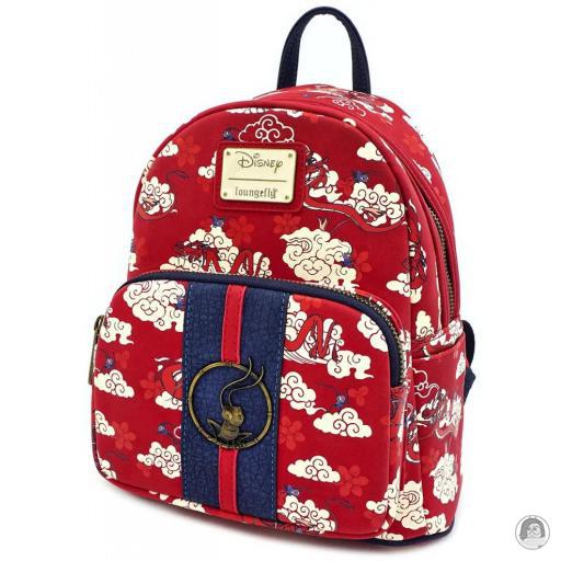 Loungefly Mini sac à dos Mushu et Cri-Kee Nuages Mulan (Disney) (Mulan (Disney))