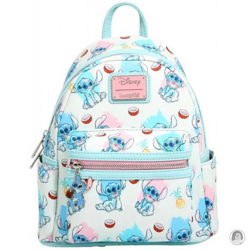 Loungefly Mini sac à dos Noix de Coco Impression Intégrale Lilo et Stitch (Disney) (Lilo et Stitch (Disney))