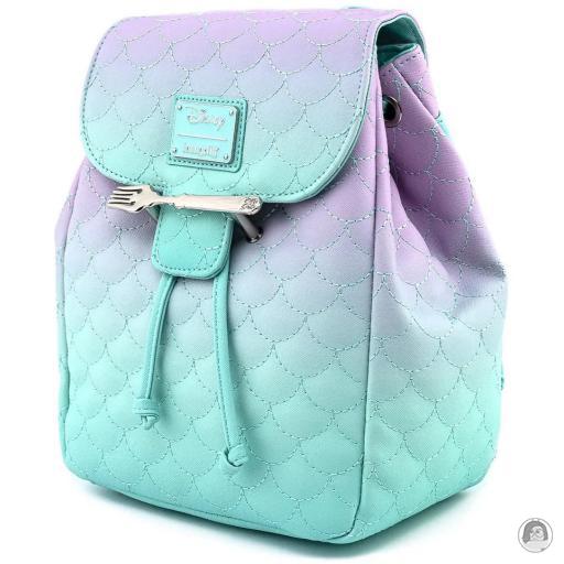 Loungefly Mini sac à dos Ombre Scales La Petite Sirène (Disney) (La Petite Sirène (Disney))