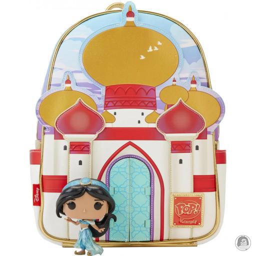 Loungefly Pop! By Loungefly Mini sac à dos Palais du Sultan avec Jasmine Funko Pop (Bundle) Aladdin (Disney)