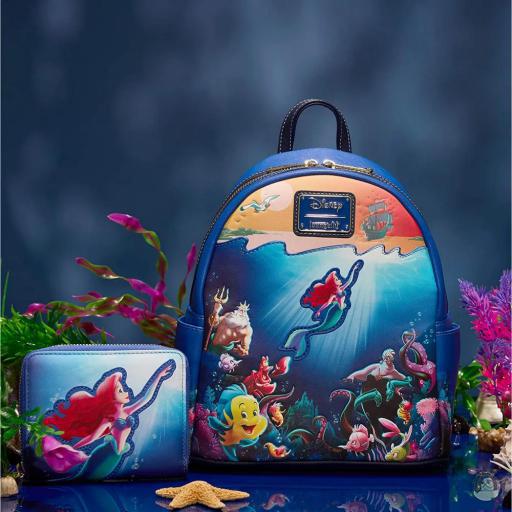 Loungefly Mini sac à dos Partir là-bas La Petite Sirène (Disney) (La Petite Sirène (Disney))