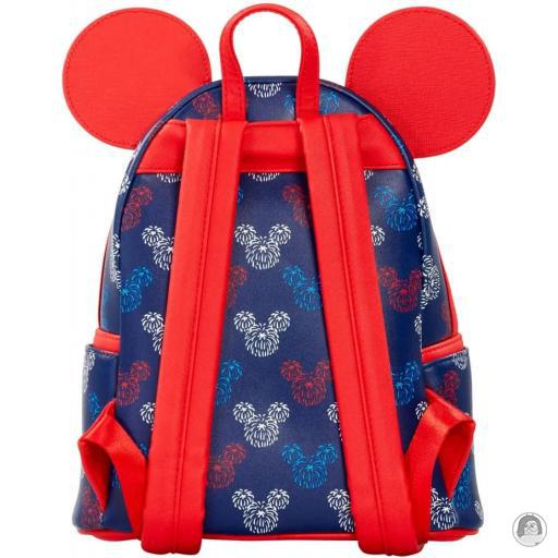 Loungefly Mini sac à dos Patriotique Impression Intégrale Mickey Mouse (Disney) (Mickey Mouse (Disney))