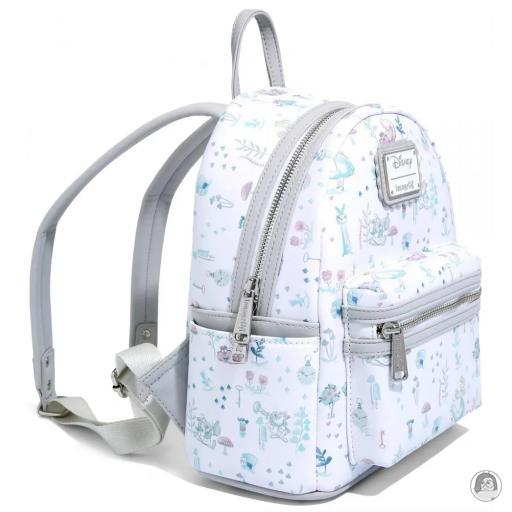 Loungefly Mini sac à dos Pays des merveilles Floral Alice au Pays des Merveilles (Disney) (Alice au Pays des Merveilles (Disney))