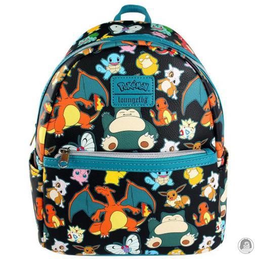 Loungefly FYE Mini sac à dos Personnages Pokémon Impression intégrale Pokémon