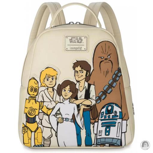 Loungefly Mini sacs à dos Mini sac à dos Personnages Star Wars Star Wars