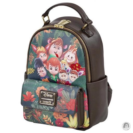 Loungefly Mini sac à dos Peter Pan et les Garçons Perdus Chibi Jungle Peter Pan (Disney) (Peter Pan (Disney))