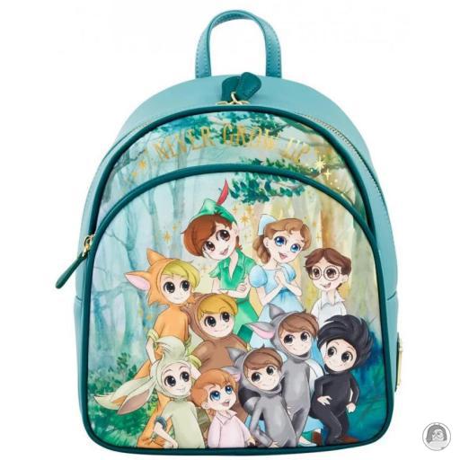 Loungefly Peter Pan (Disney) Mini sac à dos Peter Pan, Wendy et les Garçons Perdus Peter Pan (Disney)