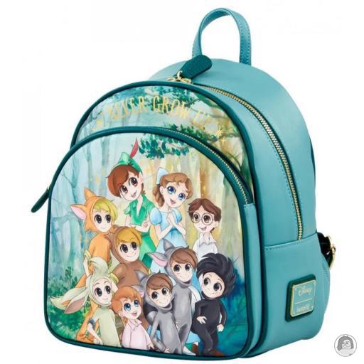 Loungefly Mini sac à dos Peter Pan, Wendy et les Garçons Perdus Peter Pan (Disney) (Peter Pan (Disney))