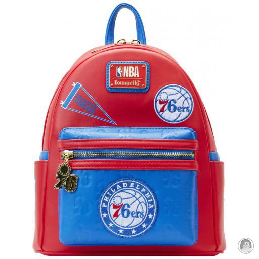 Loungefly Mini sacs à dos Mini sac à dos Philadelphia 76ers Patch Icons NBA (National Basketball Association)