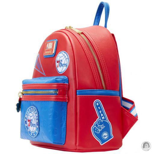 Loungefly Mini sac à dos Philadelphia 76ers Patch Icons NBA (National Basketball Association) (NBA (National Basketball Association))