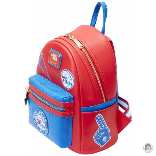 Loungefly Mini sac à dos Philadelphia 76ers Patch Icons NBA (National Basketball Association) (NBA (National Basketball Association))