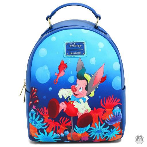 Loungefly Pinocchio (Disney) Mini sac à dos Pinocchio sous l'eau Pinocchio (Disney)