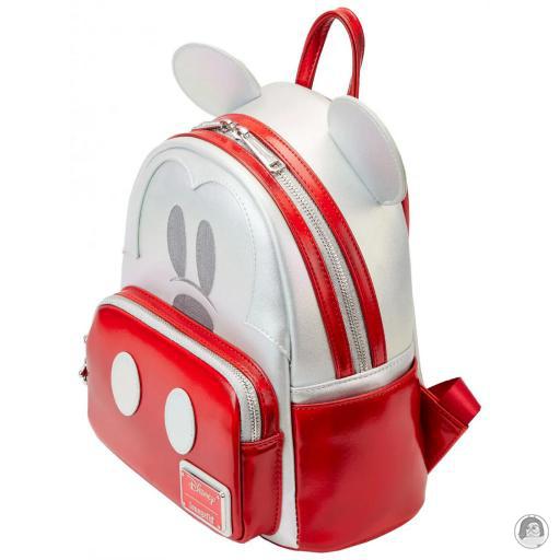 Loungefly Mini sac à dos Platinum Mickey Mouse Cosplay Mickey Mouse (Disney) (Mickey Mouse (Disney))