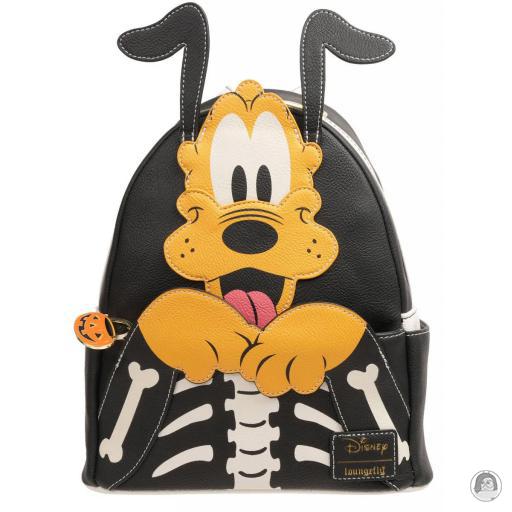 Loungefly Brille dans le noir Mini sac à dos Pluto Squelette Cosplay Glow Mickey Mouse (Disney)