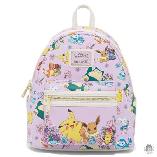 Loungefly Mini sac à dos Pokémon Tasses à thé Floral Impression Intégrale Pokémon