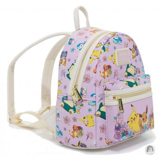 Loungefly Mini sac à dos Pokémon Tasses à thé Floral Impression Intégrale Pokémon (Pokémon)