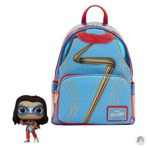 Loungefly Mini sacs à dos Mini sac à dos & Pop! Miss Marvel Cosplay Miss Marvel (Marvel)