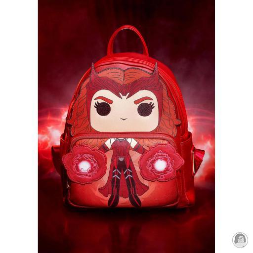 Loungefly Mini sac à dos Pop! La Sorcière Rouge Cosplay WandaVision (Marvel) (WandaVision (Marvel))