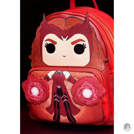 Loungefly Mini sac à dos Pop! La Sorcière Rouge Cosplay WandaVision (Marvel) (WandaVision (Marvel))