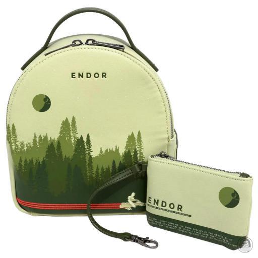 Loungefly Mini sacs à dos Mini sac à dos & Porte-monnaie Endor Star Wars