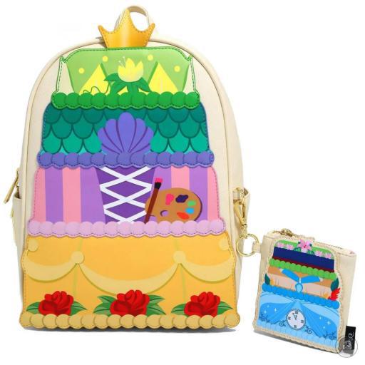 Loungefly Princesses Disney (Disney) Mini sac à dos & Porte-monnaie Gâteau à Étages Princesses Disney (Disney)