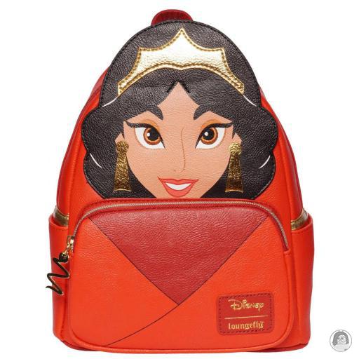 Loungefly Mini sacs à dos Mini sac à dos Princesse Jasmine Tenue Rouge Cosplay Aladdin (Disney)