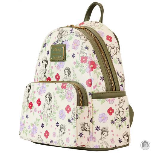 Loungefly Mini sac à dos Princesses Croquis Impression Intégrale Princesses Disney (Disney) (Princesses Disney (Disney))