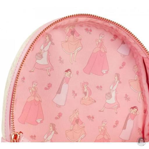 Loungefly Mini sac à dos Princesses Damassées Impression Intégrale Princesses Disney (Disney) (Princesses Disney (Disney))