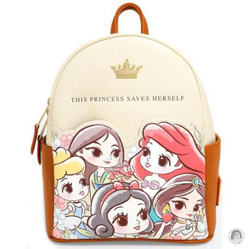 Loungefly BoxLunch Mini sac à dos Princesses Disney Chibi Princesses Disney (Disney)