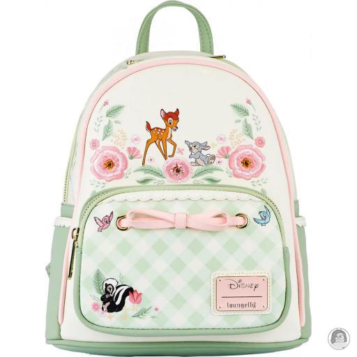 Loungefly Mini sac à dos Printemps Vichy Bambi (Disney) (Bambi (Disney))