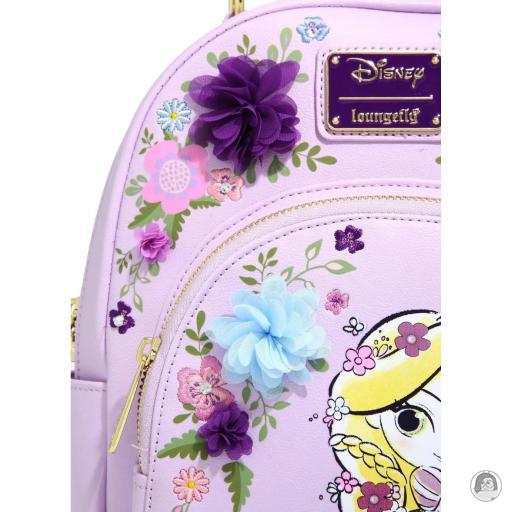 Loungefly Mini sac à dos Raiponce Floral Raiponce (Disney) (Raiponce (Disney))