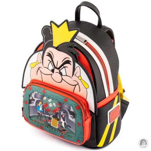 Loungefly Mini sac à dos Reine de Coeur Villains Scène Alice au Pays des Merveilles (Disney) (Alice au Pays des Merveilles (Disney))