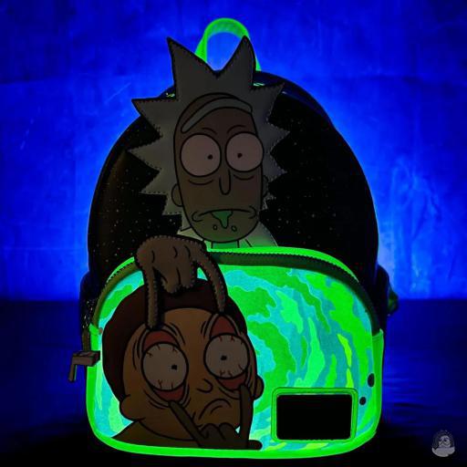 Loungefly Mini sac à dos Rick et Morty Glow Rick et Morty (Rick et Morty)