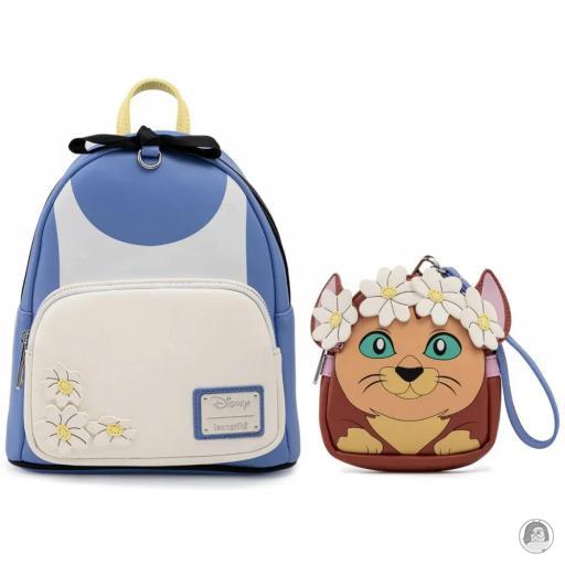 Loungefly Mini sac à dos & Sacoche au poignet Alice et Dinah Cosplay Alice au Pays des Merveilles (Disney) (Alice au Pays des Merveilles (Disney))