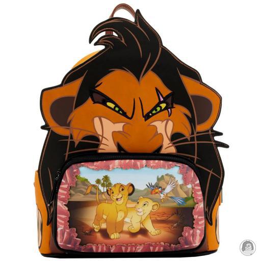 Loungefly Mini sac à dos Scar Villains Scène Le Roi Lion (Disney)