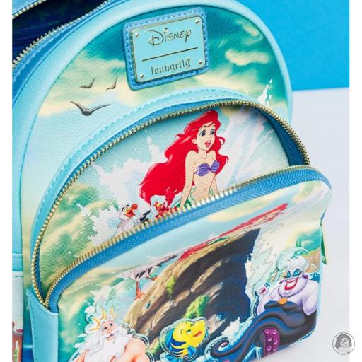 Loungefly Mini sac à dos Scène Ariel La Petite Sirène (Disney) (La Petite Sirène (Disney))