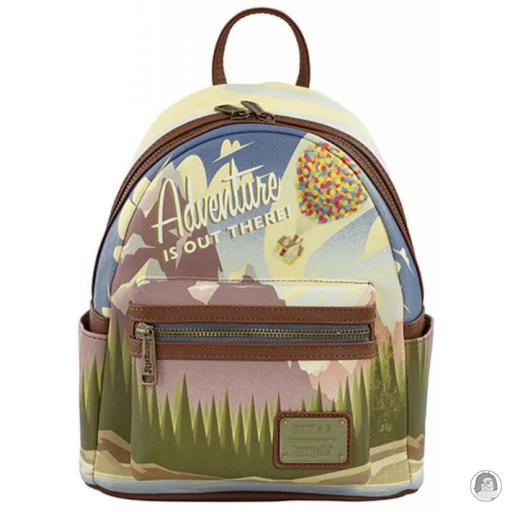 Loungefly Scène Disney Mini sac à dos Scène d'Aventure Là-Haut (Pixar)