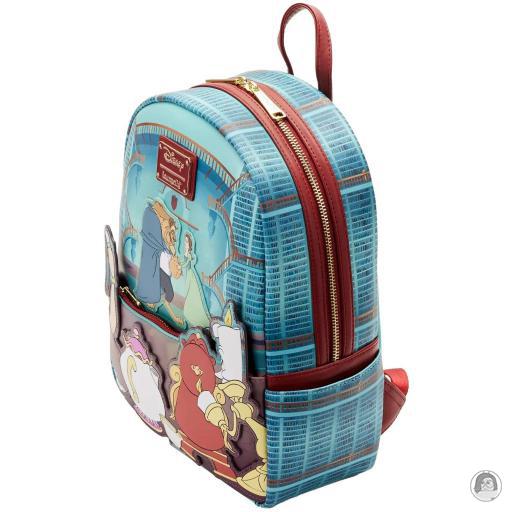 Loungefly Mini sac à dos Scène devant la Cheminée La Belle et la Bête (Disney) (La Belle et la Bête (Disney))