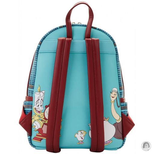 Loungefly Mini sac à dos Scène devant la Cheminée La Belle et la Bête (Disney) (La Belle et la Bête (Disney))