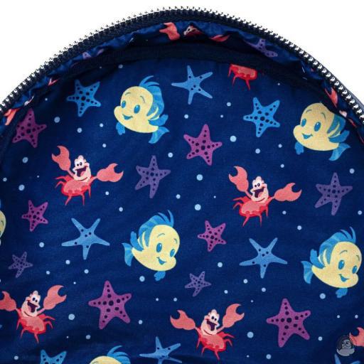 Loungefly Mini sac à dos Scène de la Gondole La Petite Sirène (Disney) (La Petite Sirène (Disney))