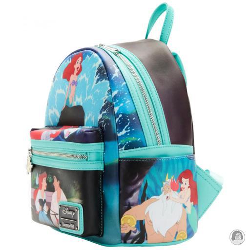 Loungefly Mini sac à dos Scène Princesse La Petite Sirène (Disney) (La Petite Sirène (Disney))