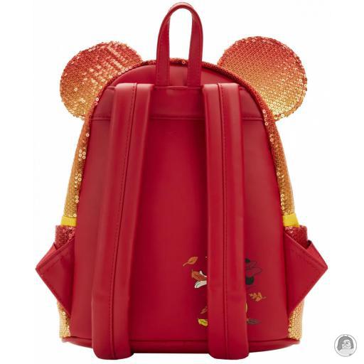 Loungefly Mini sac à dos Sequin Ombre d'Automne Mickey Mouse (Disney) (Mickey Mouse (Disney))