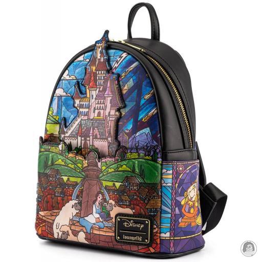 Loungefly Mini sac à dos Série Château La Belle et la Bête La Belle et la Bête (Disney) (La Belle et la Bête (Disney))