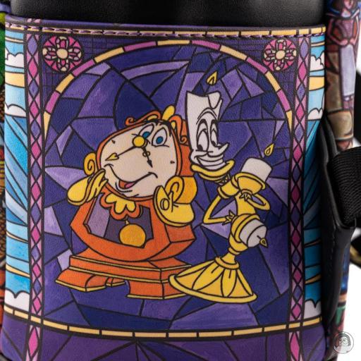 Loungefly Mini sac à dos Série Château La Belle et la Bête La Belle et la Bête (Disney) (La Belle et la Bête (Disney))